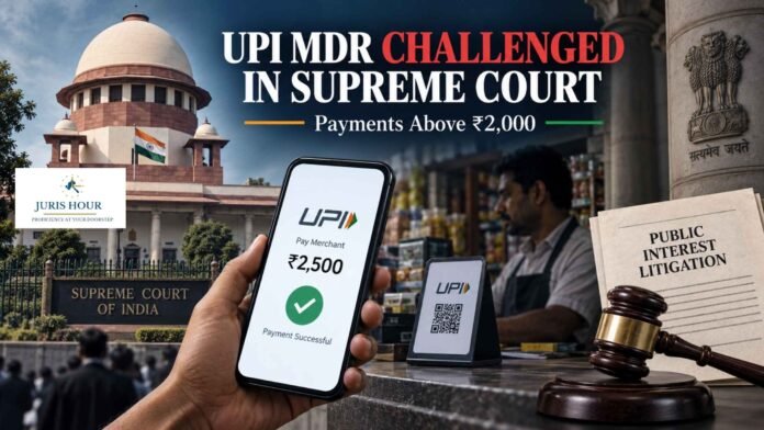 PIL In Supreme Court Challenges MDR On UPI Payments Above Rs. 2,000; Stay Sought On October 15 Rollout PIL In Supreme Court Challenges MDR On UPI Payments Above Rs. 2,000; Stay Sought On October 15 Rollout