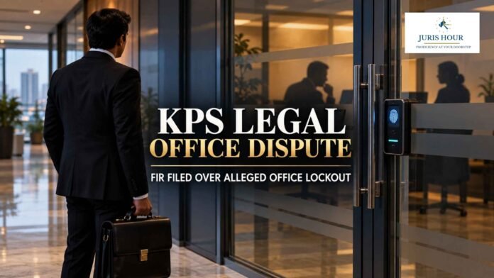 KPS Legal Office Dispute: FIR Filed After Lawyer Alleges He Was Locked Out of Shared Navi Mumbai Office KPS Legal Office Dispute: FIR Filed After Lawyer Alleges He Was Locked Out of Shared Navi Mumbai Office