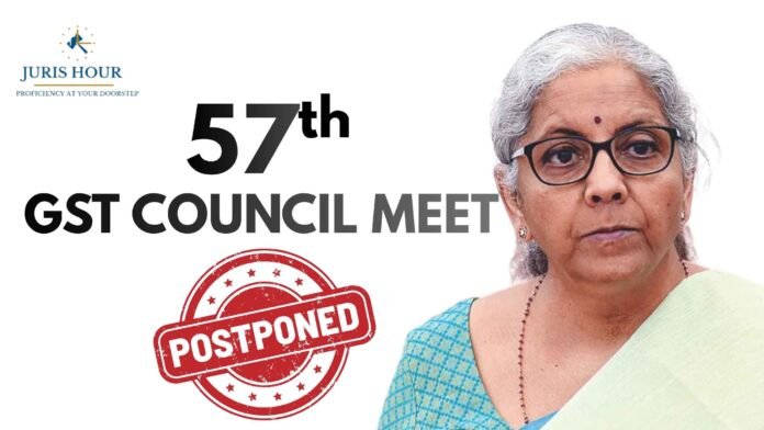 57th GST Council Meeting Rescheduled To October 8 Due To Unavoidable Circumstances 57th GST Council Meeting Rescheduled To October 8 Due To Unavoidable Circumstances