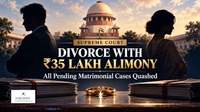 Marriage Reaches ‘Dead End’: SC Grants Divorce Granted With ₹35 Lakh Alimony