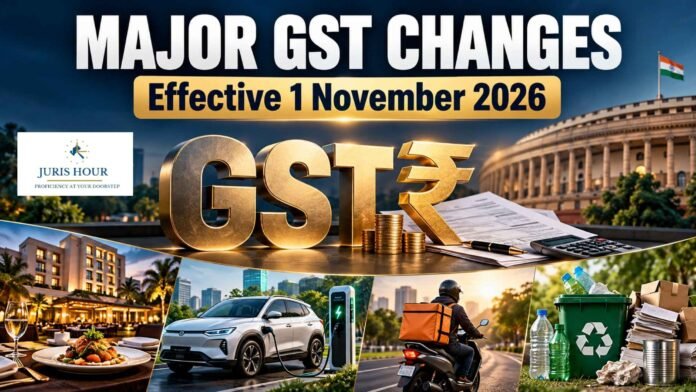 14 GST Changes From 1 November 2026 14 GST Changes From 1 November 2026