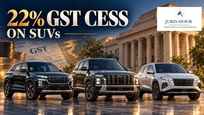 22% GST Compensation Cess Applies to SUVs: GSTAT 22% GST Compensation Cess Applies to SUVs: GSTAT