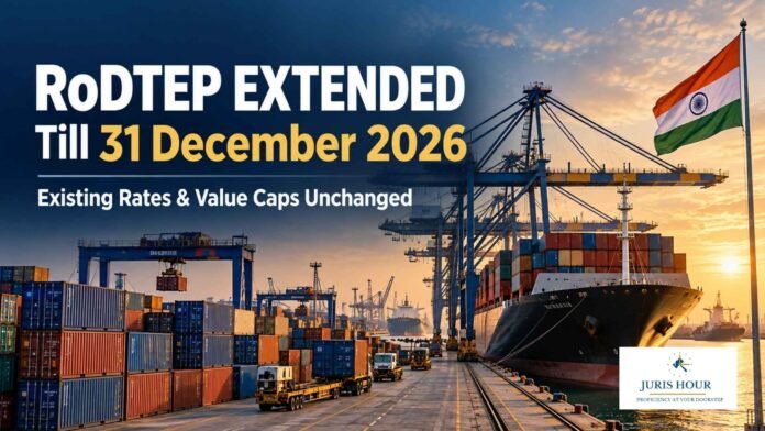 RoDTEP Scheme Extended Till December 31, 2026