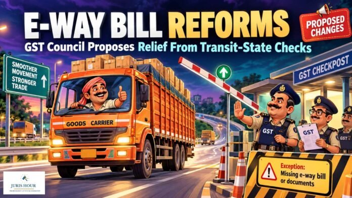 No E-Way Bill Interception in Transit States: GST Council Recommends No E-Way Bill Interception in Transit States: GST Council Recommends